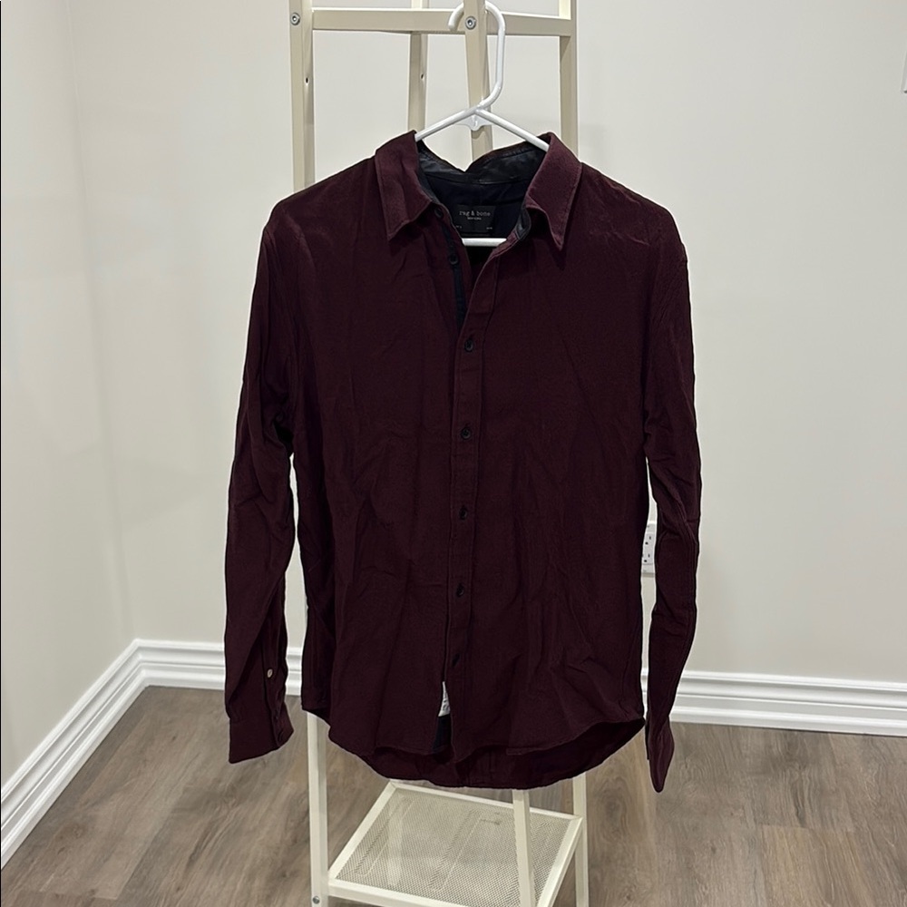 Men's Burgundy Shirt